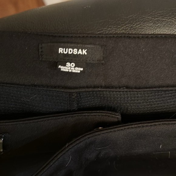 Rudsak black moto pants - Picture 5 of 5